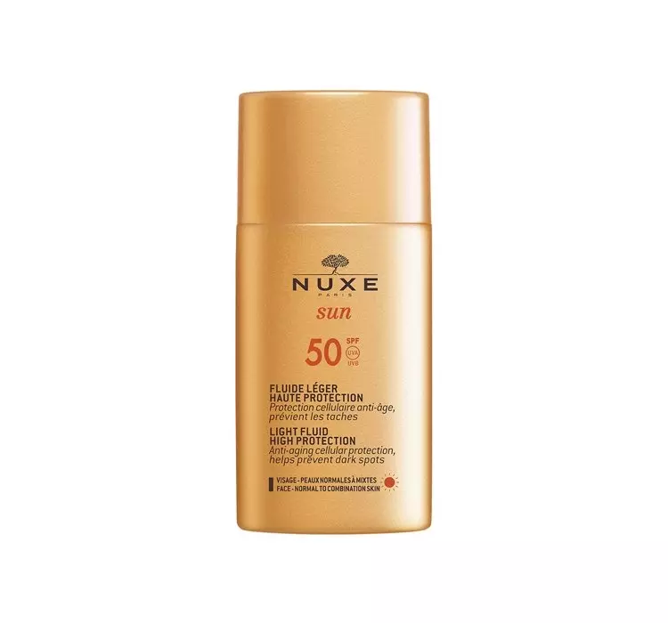 Nuxe Sun Lekki fluid o wysokiej ochronie SPF50 50 ml