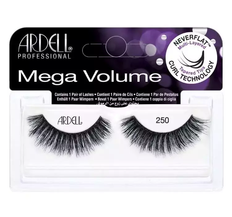Ardell Mega Volume 250 Neverflat Wielowarstwowe