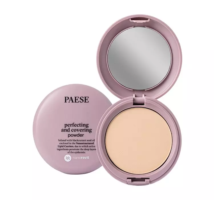 PAESE PUDER UPIEKSZAJĄCO-KRYJĄCY NANOREVIT NR 04 WARM BEIGE 9G