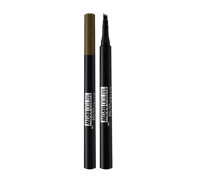 Maybelline Tatoo Studio, ołówek do brwi 130 Deep Brown, 1 szt.