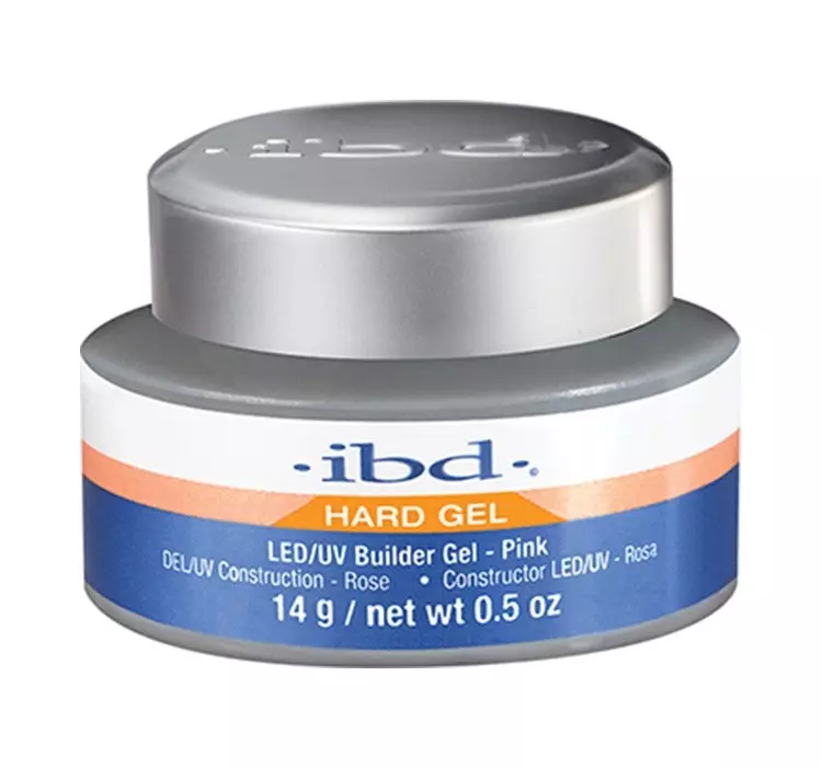 IBD LED/UV Builder żel - Pink, Żel budujący różowy 14g