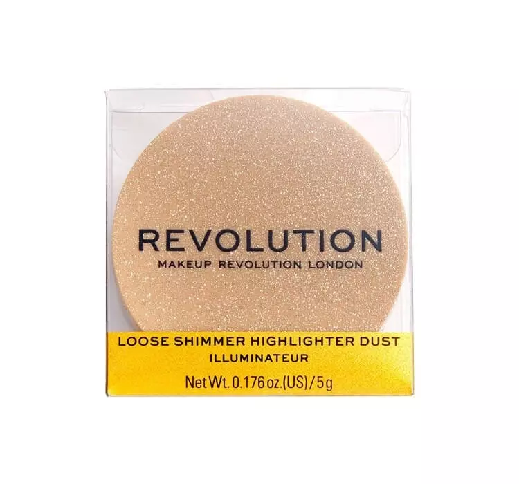Revolution Makeup MAKEUP REVOLUTION - PRECIOUS STONE - LOOSE HIGHLIGHTER - Sypki rozświetlacz - ROSE QUARTZ MAKDR03