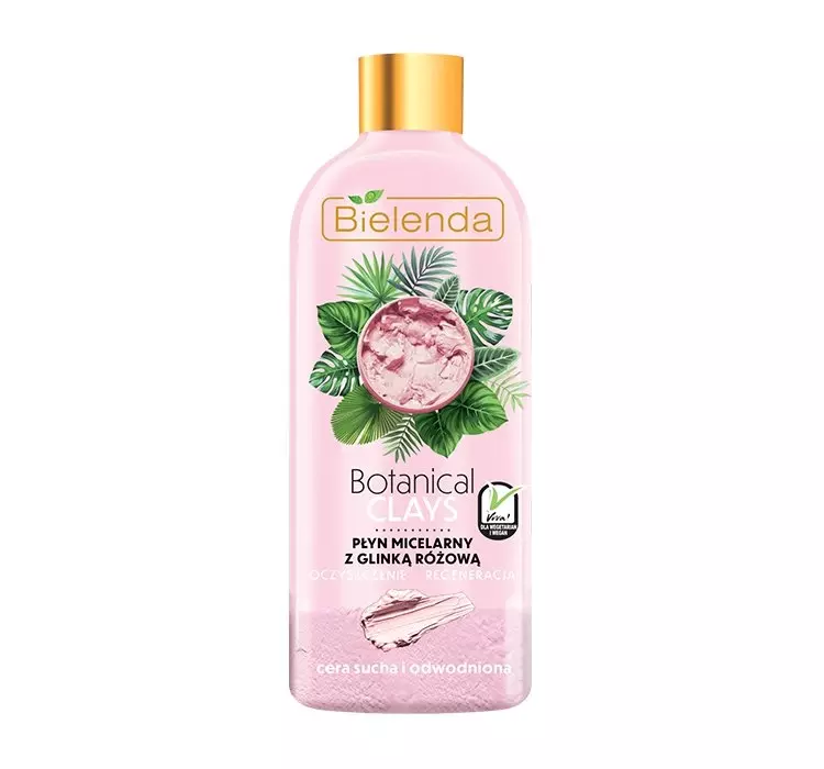Bielenda Botanical Clays Płyn micelarny z glinką różową 500ml