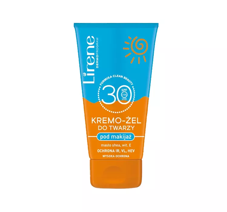 Lirene Sun kremo-żel do twarzy pod makijaż SPF30 50ml