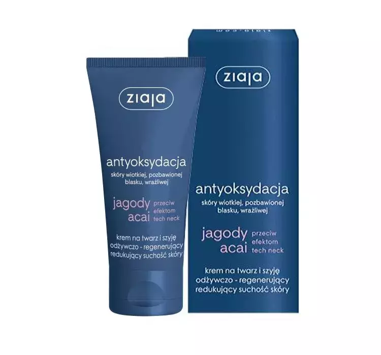 Ziaja Jagody acai krem odżywczo regenerujący 50ml