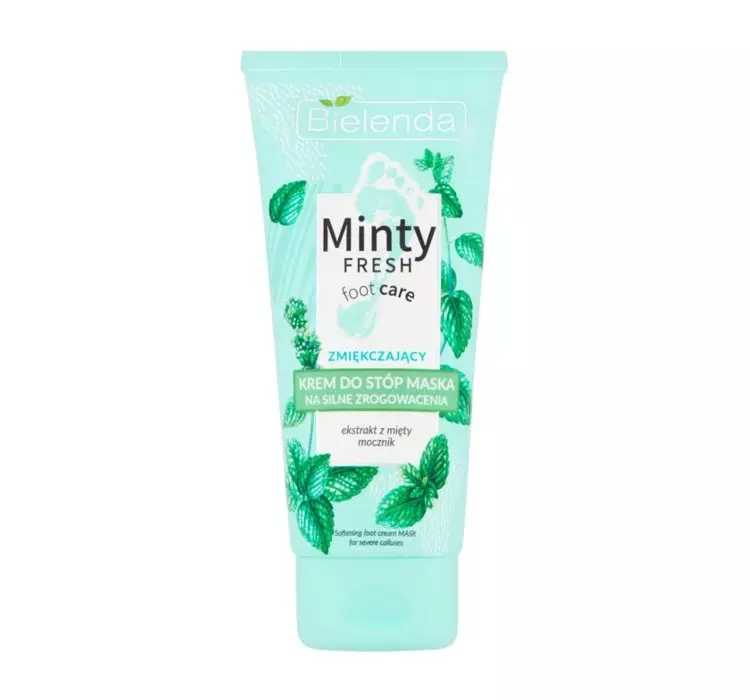 Bielenda MINTY FRESH FOOT CARE KREM MASKA DO STÓP ZMIĘKCZAJĄCY 100ML