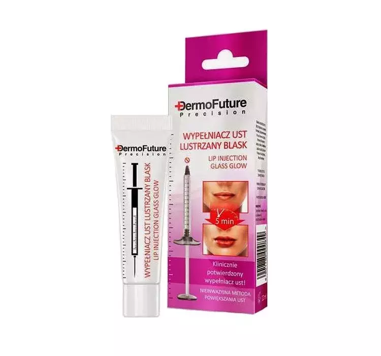 DermoFuture PRECISION Lustrzany blask wypełniacz ust 12 ml