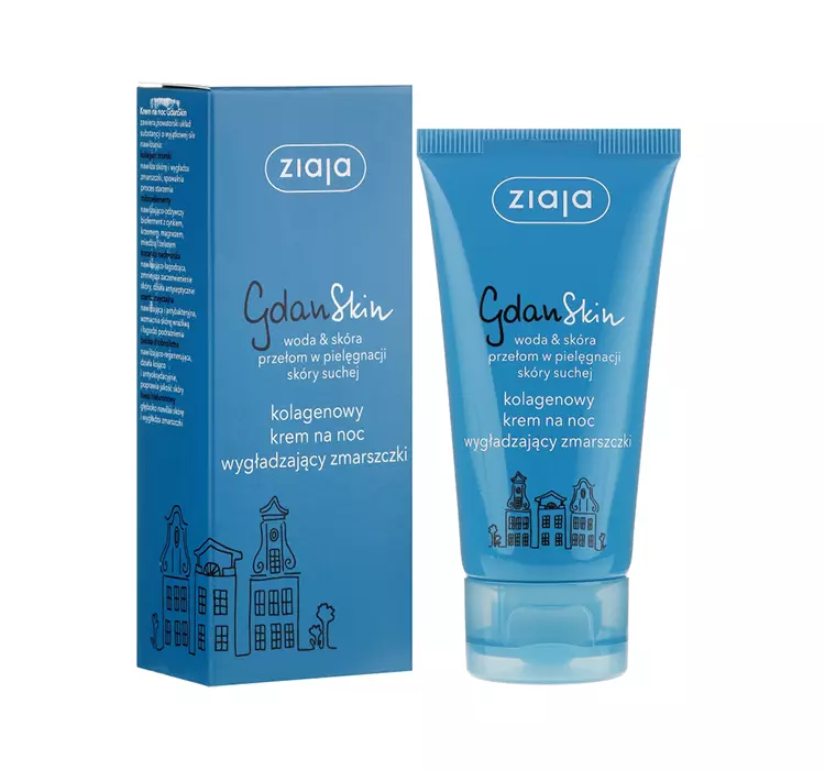 Ziaja GDANSKIN Kolagenowy krem na noc 50 ml 7074446