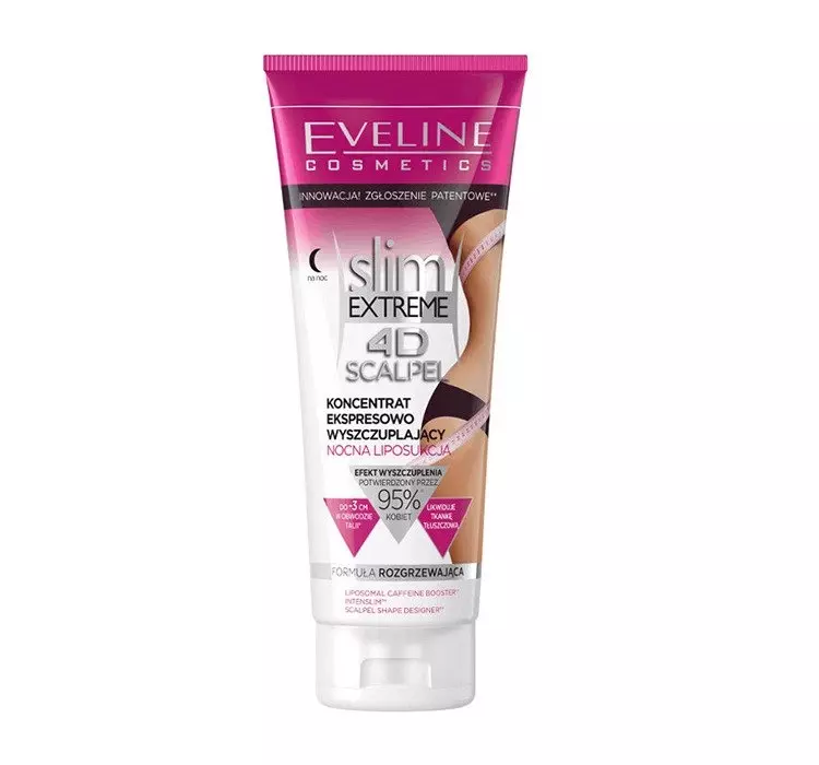 EVELINE COSM Eveline Slim Extreme 4D Scalpel koncentrat ekspresowo wyszczuplający 250 ml