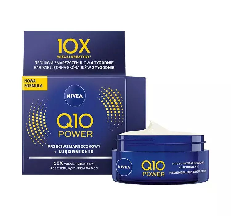 Nivea Q10 Power Krem przeciwzmarszczkowy+ ujędrnienie na noc 50ml SO_10408