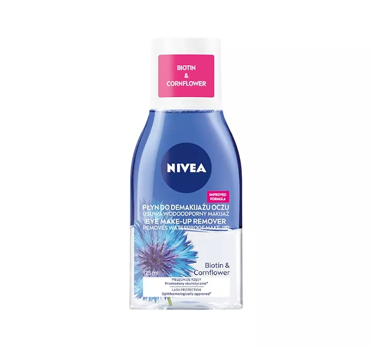 Nivea Dwufazowy Płyn Do Demakijażu Oczu 125ml
