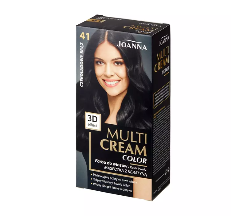 Joanna Multi Cream 3D 40 Cynamonowy Brąz