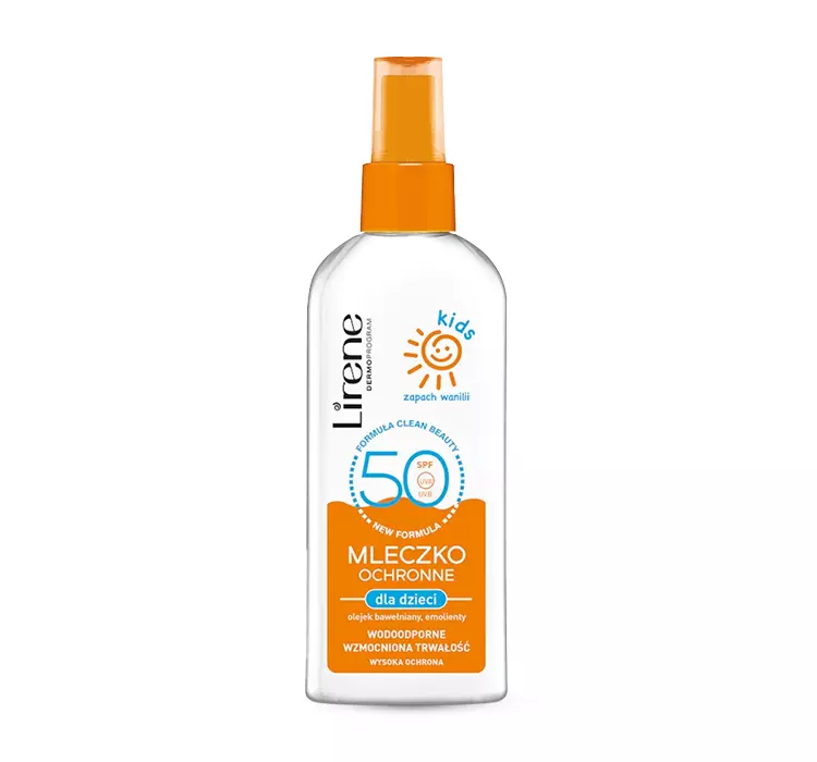 Lirene Kids - mleczko ochronne dla dzieci SPF 50, 150 ml