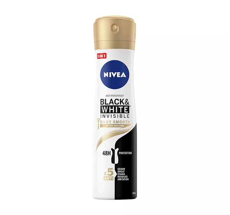 Nivea Black & White Invisible Dezodorant w sprayu 150 ml