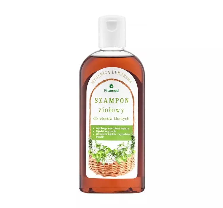 FITOMED Szampon ziołowy (tradycyjny) do włosów tłustych 250ml FITOMED 71FITSZTTL