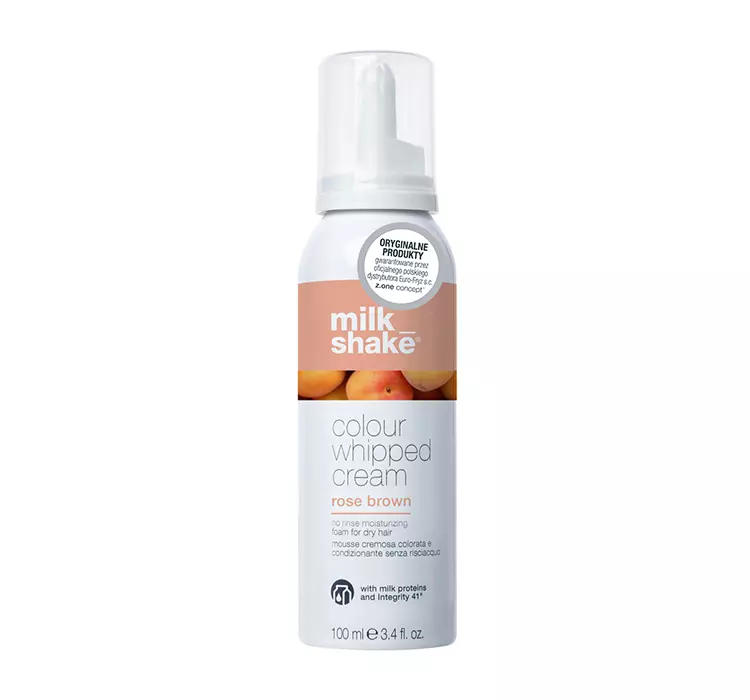 Milk Shake Colour Whipped Cream, pianka koloryzująca, rose brown, 100ml
