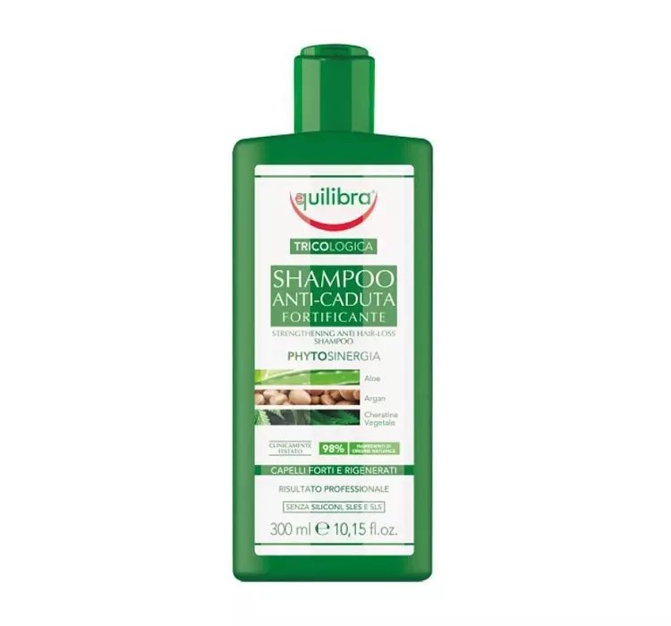 EQUILIBRA Tricologica Shampoo Anti-Caduta Fortificante Wzmacniający szampon przeciw wypadaniu włosów 300ml