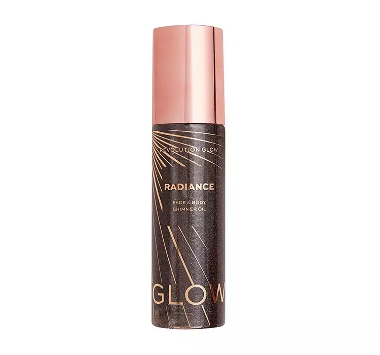 Makeup Revolution Makeup Revolution Glow Shimmer suchy olejek z drobinkami do twarzy i ciała odcień Warm Bronze 100 ml