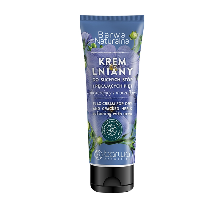 Barwa Naturalna Zmiękczający krem do suchych stref i pękających pięt Lniany 75 ml