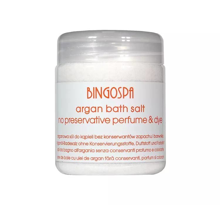 BingoSpa COSMETICS BingoSpa SÓl arganowa do kšpieli 1250g