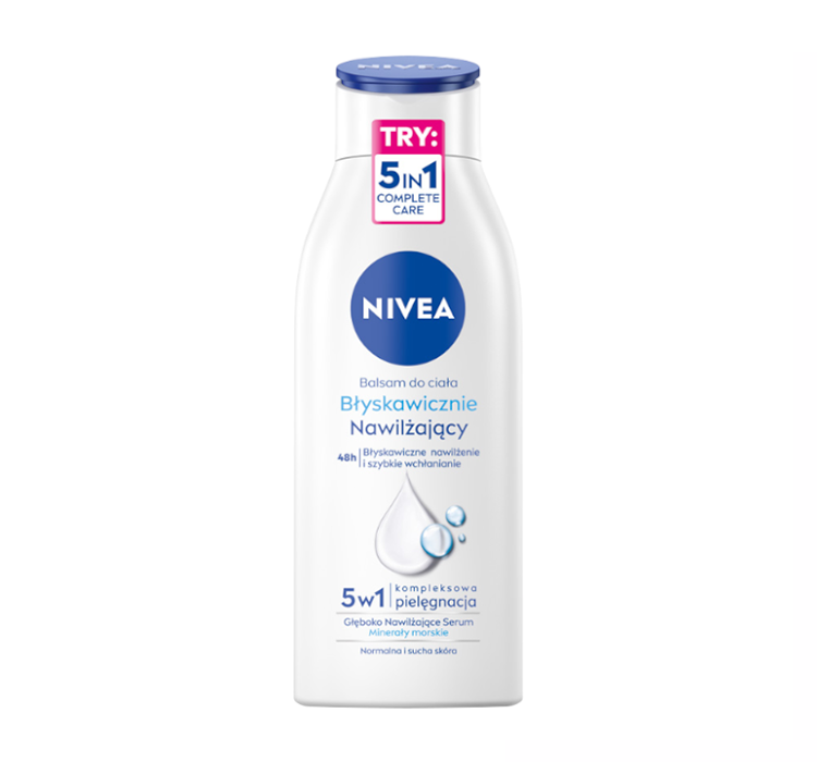 Błyskawicznie nawilżający balsam do ciała 400 ml