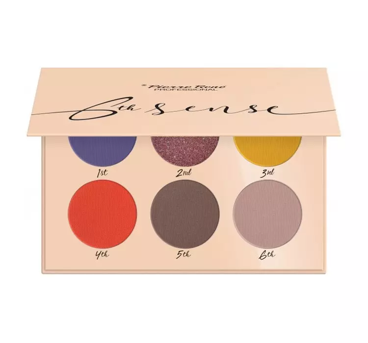 Pierre Rene 6TH SENSE - EYESHADOW PALETTE - Paleta cieni do powiek - No. 08 - Ocean Sunset