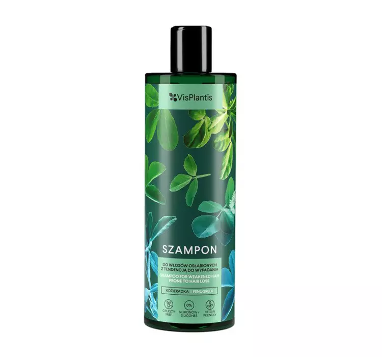 Vis Plantis Herbal Vital Care Szampon do włosów z tendencją do wypadania Kozieratka Czarna Rzepa Skrzyp 400 ml