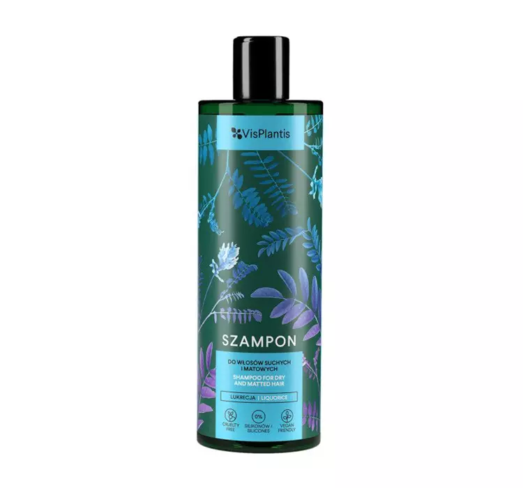 Vis Plantis Herbal Vital Care Szampon do włosów suchych i matowych Lukrecja Prawoślaz Lipa 400 ml