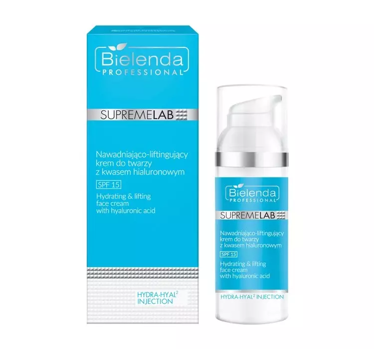 Bielenda PROFESSIONAL SUPREMELAB SUPREMELAB HYDRA-HYAL2 INJECTION HIALURONOWY KREM DO TWARZY SPF 15 50ML