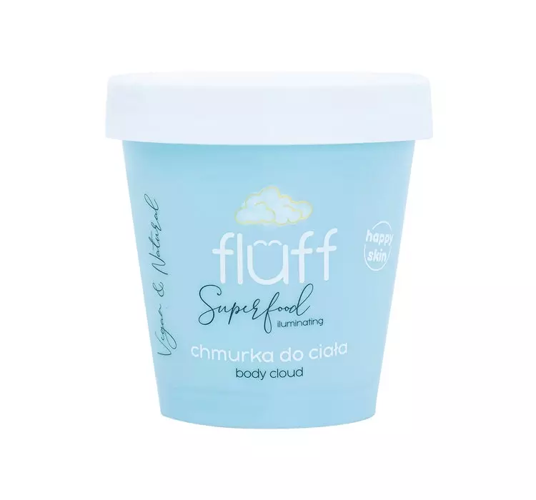 Fluff Rozświetlająca Chmurka Do Ciała 150g