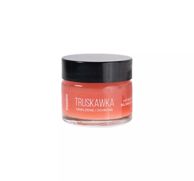 Mohani Nawilżająco-ochronny balsam do ust Truskawka 15ml