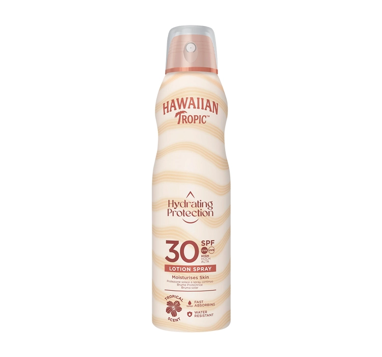 Hawaiian Tropic Silk Hydration Air Soft Sun Lotion Continuous Spray SPF 30 177 ML Y300752500