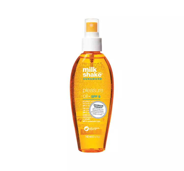 Milk_Shake Sun & More Pleasure Oil SPF 6 ochronny olejek do włosów osłabionych działaniem słońca 140 ml