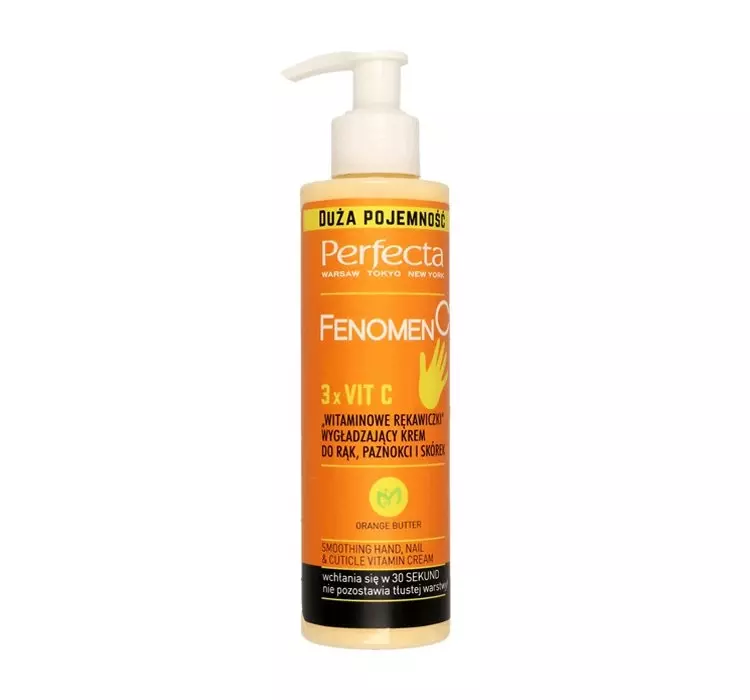 DAX Cosmetics Fenomen C Witaminowe rękawiczki wygładzający krem do rąk, paznokci i skórek, 195 ml 5900525062833
