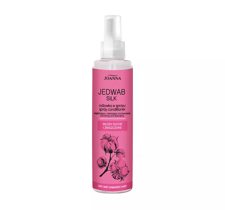 Joanna Jedwab Odżywka w sprayu ułatwiająca rozczesywanie włosy suche zniszczone 150 ml 5901018005924