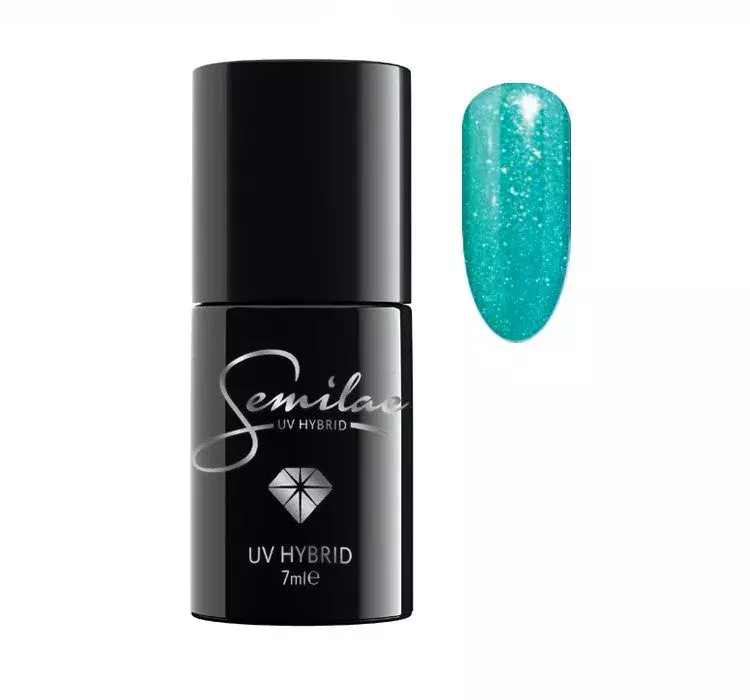Semilac UV Hybrid lakier hybrydowy 020 Green Glass 7ml