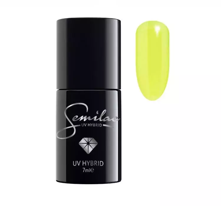 Semilac UV Hybrid lakier hybrydowy 040 Canary Green 7ml