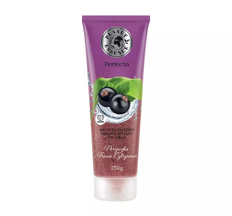 Perfecta Planet Essence Antycellulitowy peeling myjący do ciała Porzeczka i Trawa Cytrynowa 010214776