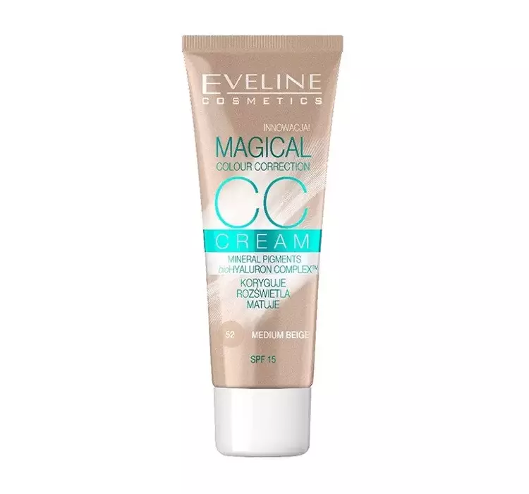 Eveline Cosmetics Fluid Magical CC Cream nr 52 Średni Beż 30ml