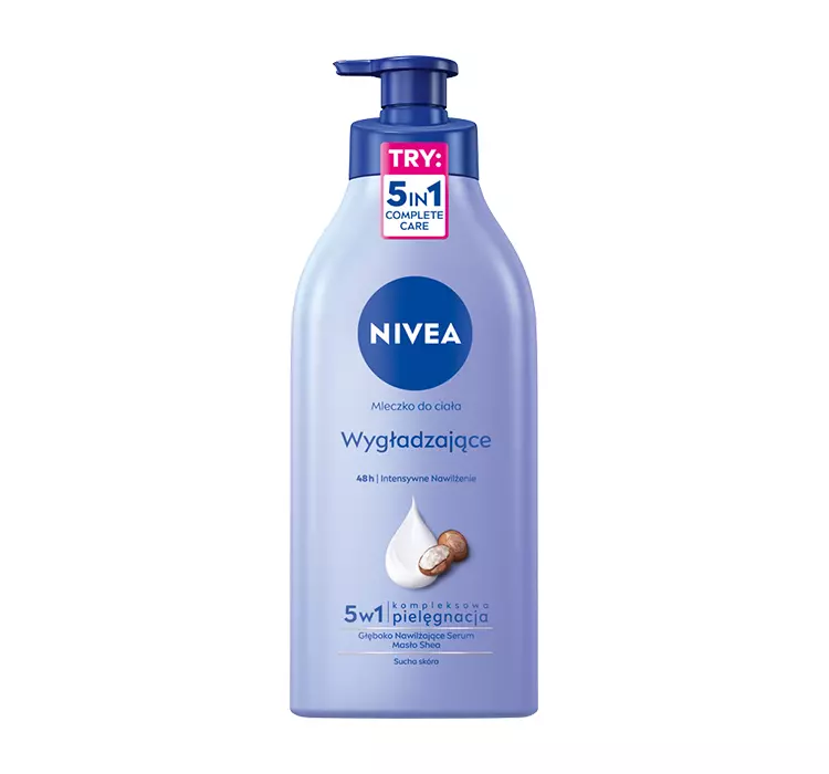 Nivea Body Mleczko do ciała wygładzające - pompka 625ml