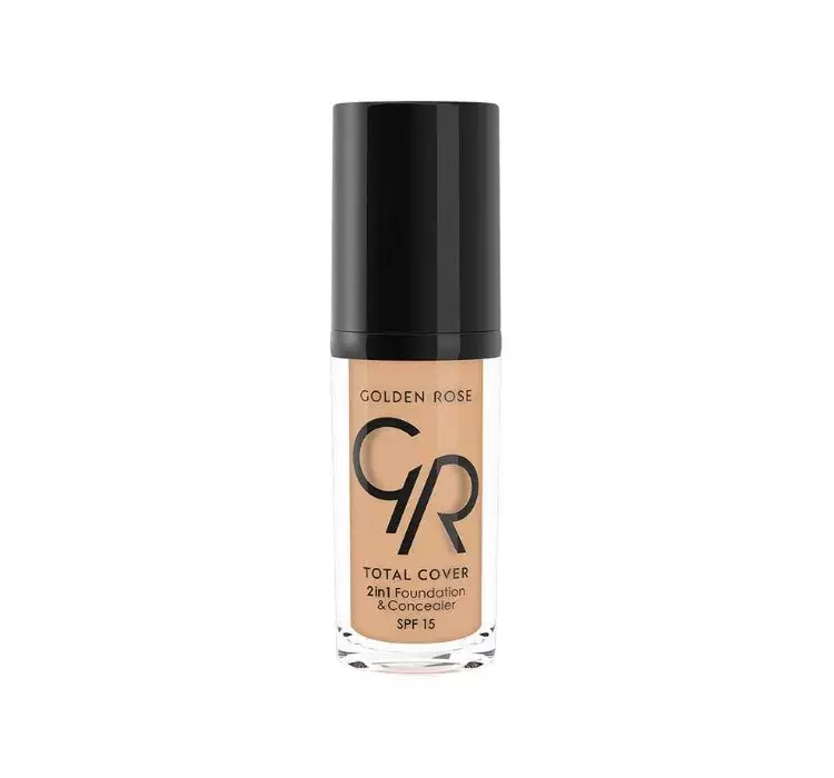 Golden Rose Total Cover 2in1 Fundation & Concealer - Podkład i korektor w jednym - 04 - BEIGE GOLID2W-ZY2W-03