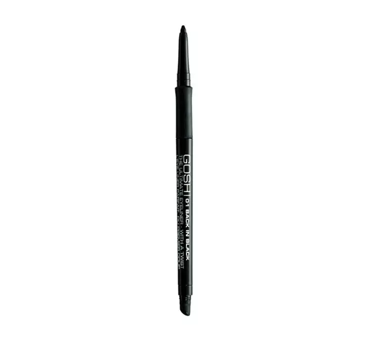 Gosh Eye Liner Lets Twist automatyczna tak czarna kredka do oczu
