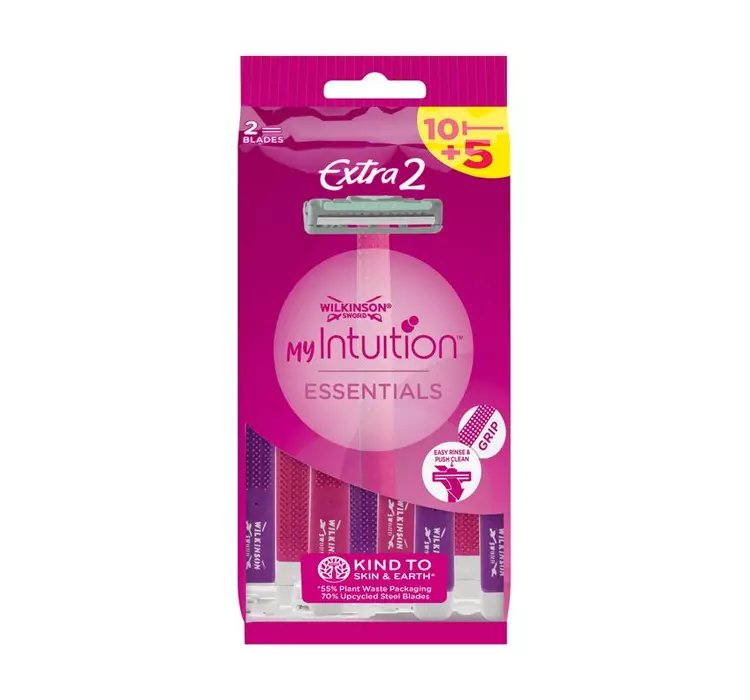 Wilkinson My Intuition Extra2 Essentials jednorazowe maszynki do golenia dla kobiet 15szt