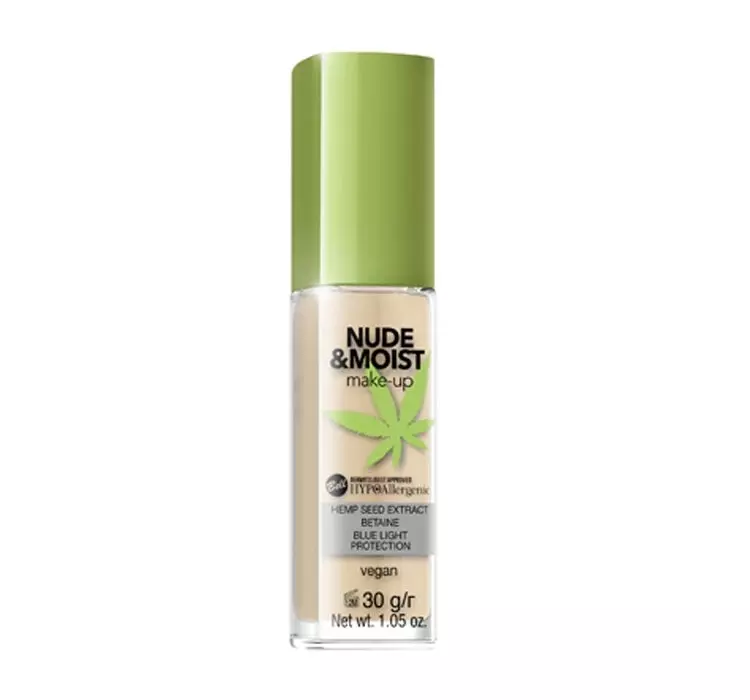Bell Hypoallergenic Nude & Moist Podkład do twarzy nawilżająco-odżywczy nr 04 30g SO_112309