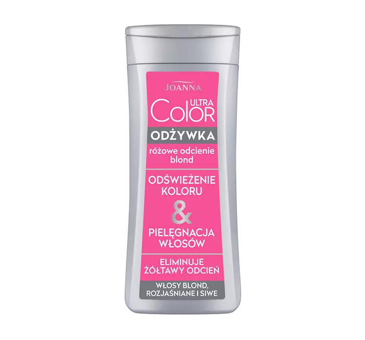 Joanna Ultra Color System odżywka do włosów Blond różowa 200ml ODZ USC-06