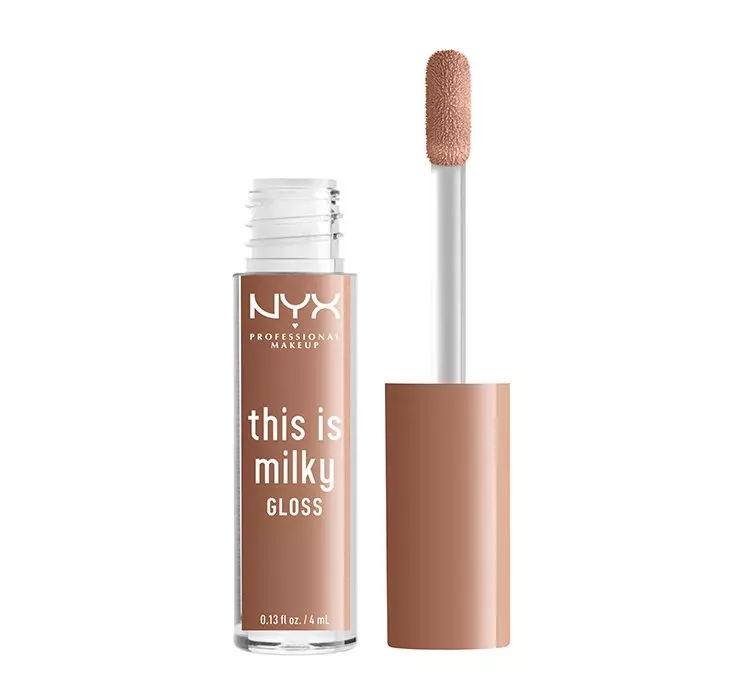 NYX Professional Makeup - This Is Milky Gloss - Błyszczyk do ust - 07 - COOKIES & MILK