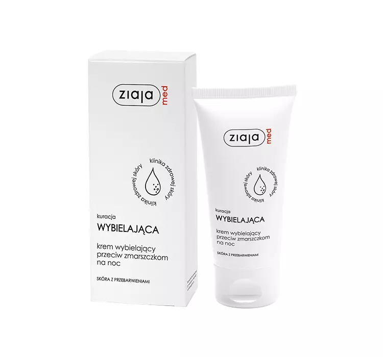 Ziaja MED Kuracja Krem wybielający na noc 50ml