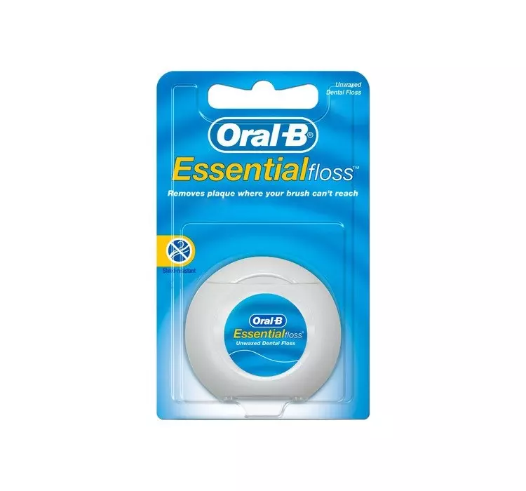 Oral-B Essential Floss U) nić dentystyczna unwaxed 50m