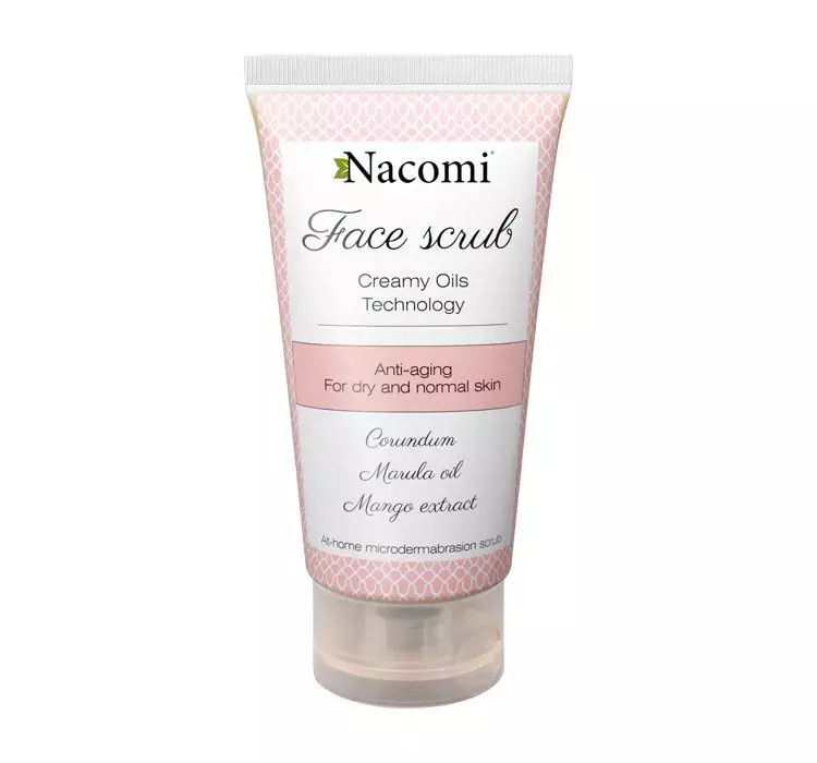 Nacomi peeling do twarzy do skóry suchej lub normalnej 