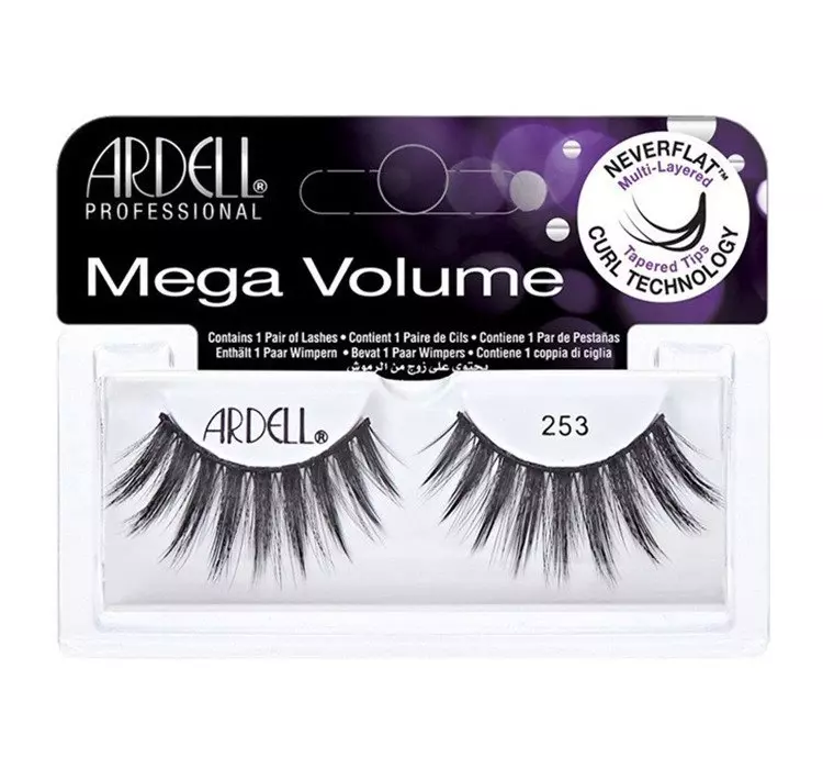 Ardell Mega Volume 253 1 para sztucznych rzęs Black